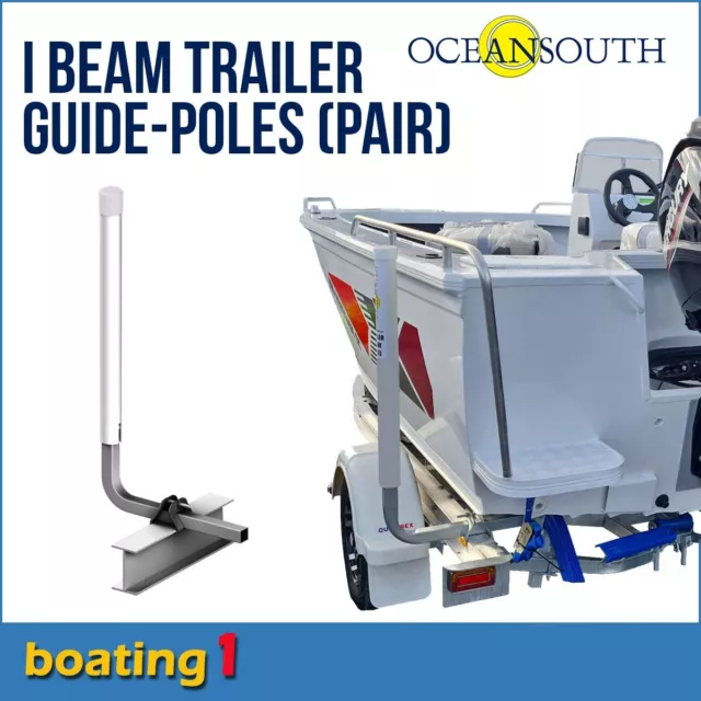 Oceansouth Boat I Beam Trailer Guide On Posts/Poles (Pair) Height 1000mm