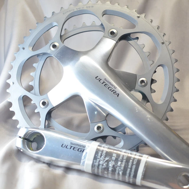 PÉDALIER SHIMANO ULTEGRA FC-6500 Octalink 172.5 53-39 Road Vélo Crankset Utilisé EUR 73,14 - FR