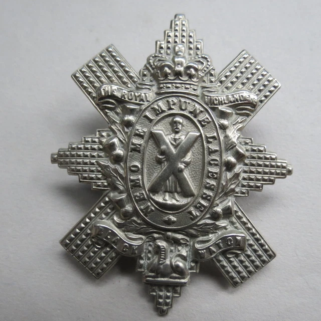 Military QVC Badge The Black Watch Royal Highlanders British Army Scotland