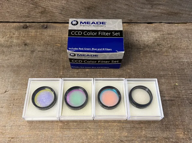 1 1/4” Meade CCD Color Filter Set