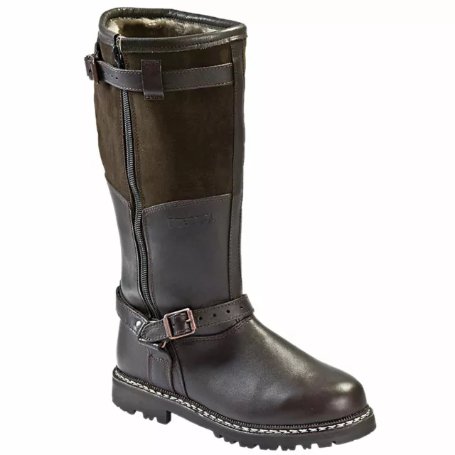 Meindl Bottes Homme Bottes D'Hiver Chaussures D'Hiver Bottes Fourrées Braun