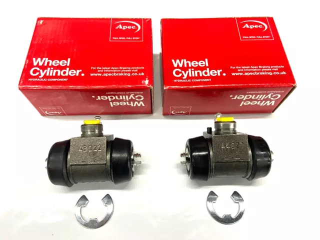 Apec Wheel Cylinder For Classic Mini Rear Brake Cylinders - Pair