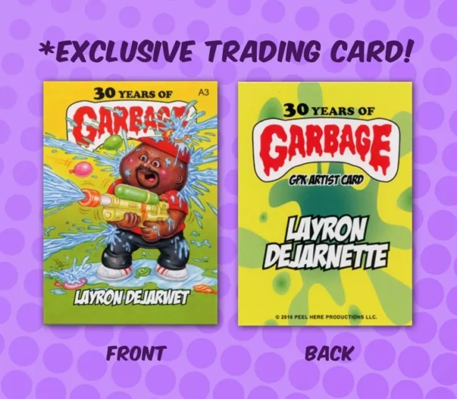 30 Years of GARBAGE PAIL KIDS Artist Exclusive Trading Card A3 GPK