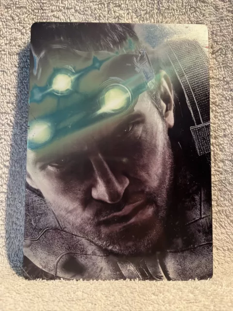 Tom Clancy's Splinter Cell: Blacklist (Microsoft Xbox 360, 2013) STEELBOOK!