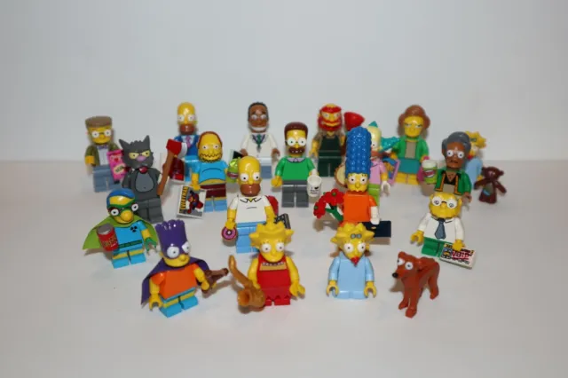 Figurine LEGO authentique - Série Simpsons / Mini - Multiples variations !