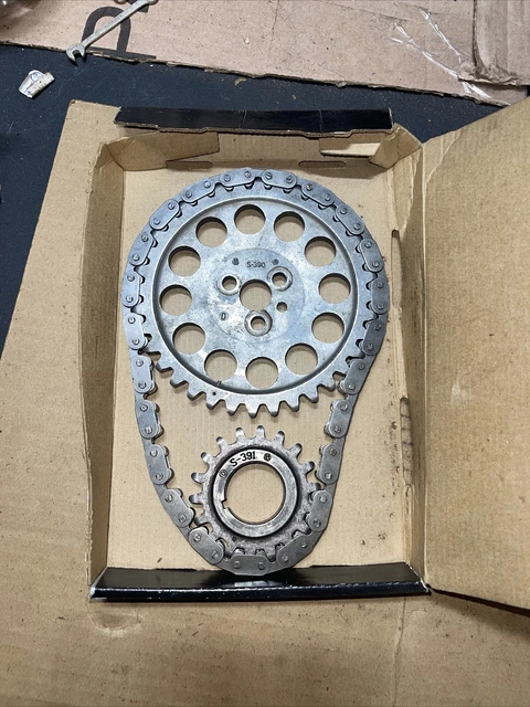 SBC 265-400 V6 V8 GM Timing Chain Gears Sprockets Set S-390 & S-391 USA