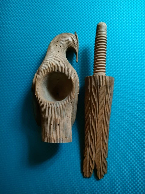 Casse-Noix Ancien Tête D'Âne – Bois Sculpté – Art Populaire – Objet De Vitrine