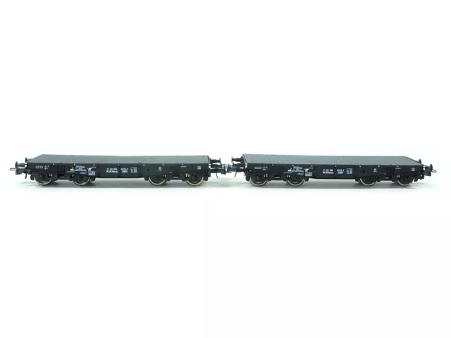 Güterwagen Set Schwerlastwagen DR 2 tlg. , Roco H0 6600031 neu OVP