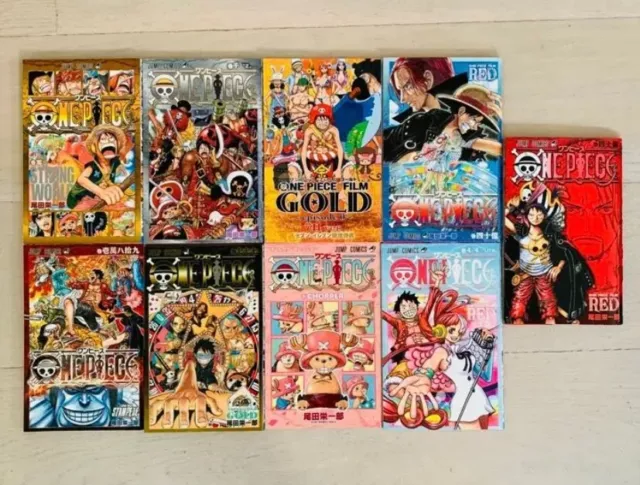 One Piece Film Vol.0, 7-11Ver.Gold, 777, 1000, 10089 Theater Limited Book  Movie