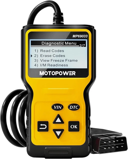 ANCEL AD310 OBD2 Scanner Engine Fault Code Reader Turn Off MIL