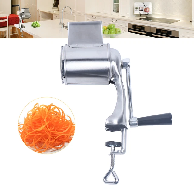 Grattugia per verdure multifunzionale in acciaio inossidabile 2/4/6 lati affettatrice truratori manuali per formaggi patate grattugie accessori da cucina  15
