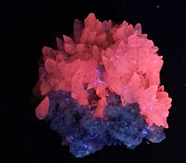 Calcite mineral specimen Fluorescent Mexico