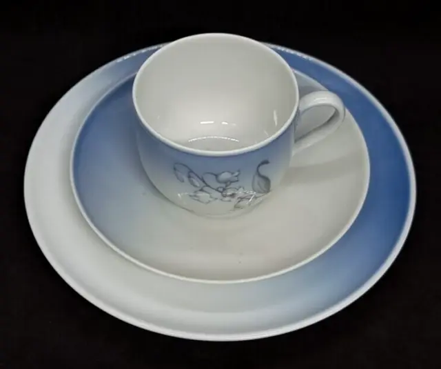 Bing & Grondahl B&G Copenhagen Porcelain Teacup and Saucer | Lily of the Valley