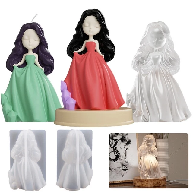 3D Princess Resin Molds Molds Handmade Making
