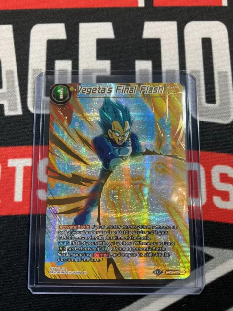 ALT ART Vegeta's Final Flash - IAR Foil Gold Stamp - Dragon Ball