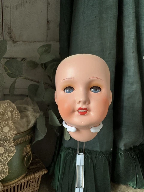 Poupée tête porcelane 301 UNS France E R T vers 1920 jouet ancen old