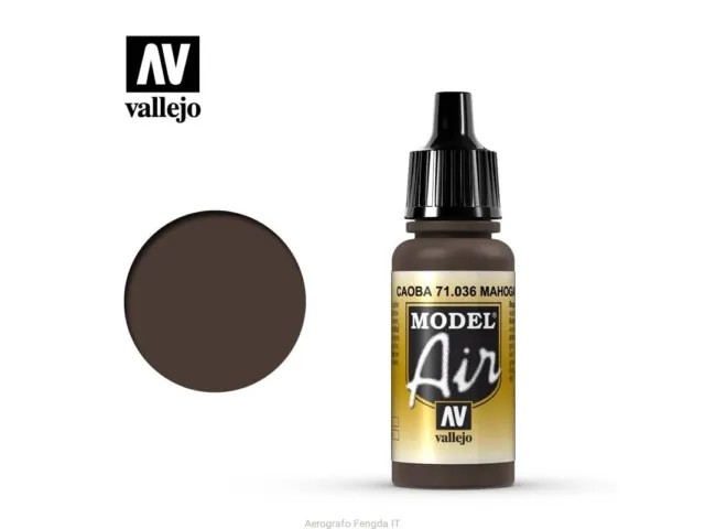 VALLEJO MODEL AIR 71036 - MAHOGANY - ACRILICO 17ml