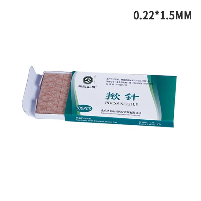 100Pcs Acupuncture For Ear Massage Needles Acupuncture Relaxation Ears Stick f5