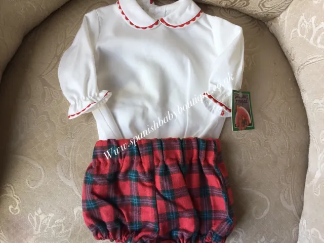 Spanish Baby boys Spanish Outfit set 3-6 months BNWT Romany