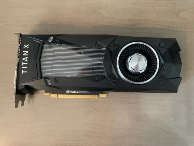 Nvidia GeForce GTX Titan X Pascal 12GB GPU Graphics Card 900-1G611-2500-000 W