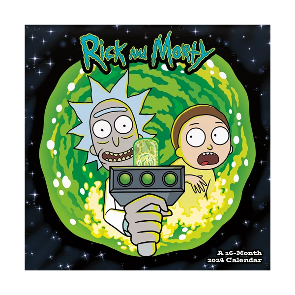TRENDS INTERNATIONAL CARTOON Network Rick and Morty 2024 7 x 7 Mini