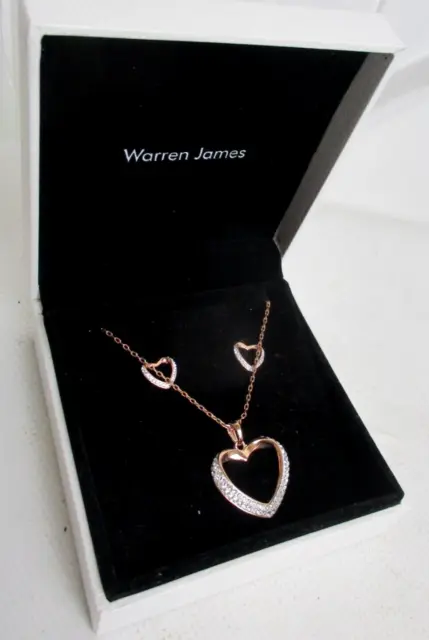 Warren James Jewellers - This fiery Rose Gold Finish heart necklace would  be a standout addition to your collection❤️‍🔥 only £32✨ #amazingforless  #lovewarrenjames #iwearwj | Facebook