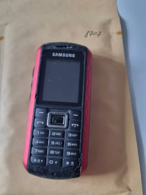 Samsung GT B2100 - Red (Unlocked) Rugged Mobile Phone