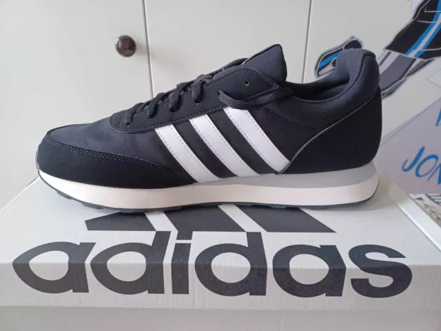 Adidas Originals Run 60's 3.0 Herren Sneaker Schuhe schwarz Gr. EU 44 2/3 neu