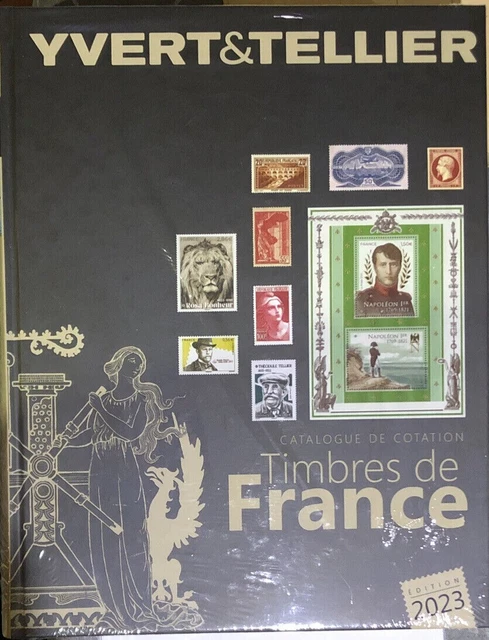 TOME 1 2023 Catalogue des Timbres de France yvert tellier état très bon