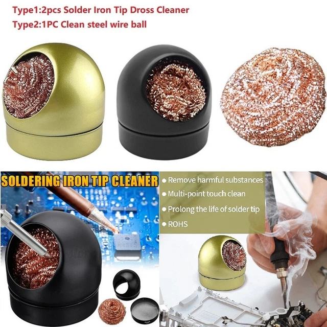 Enhanced Soldering Experience High Quality Solder Iron Tip Dross Cleaner