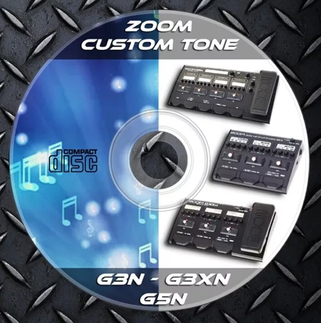 Patches ZOOM G5n-G3n-G3Xn. Effects Processor. Custom Tone preset