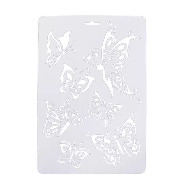 Layering Stencils Album Scrapbooking Drawing Painting Template Paper