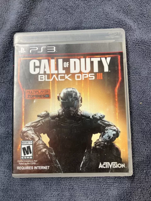 Call of Duty: Black Ops III (Sony PlayStation 3 PS3, 2015) Complete Vg