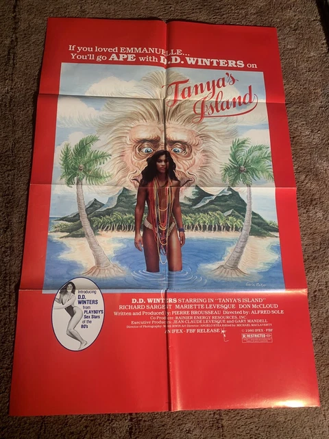 TANYAS ISLAND B ORIG MOVIE POSTER 1984Hi, £26.98 - PicClick UK