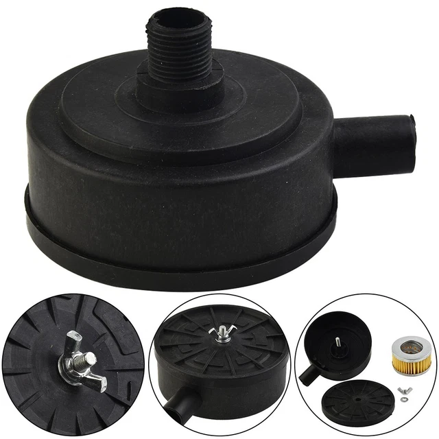 Alloggiamento in plastica filtro compressore resistente 20 mm (1 confezione nero)