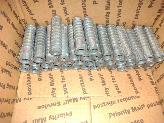 Stazin Star I825L 3/8 LAG 5/8 Hole Lag Shield Anchor (lot of 43) Long 2-1/2"