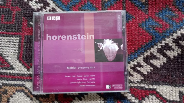 Cd Double Album - Bbc - Horenstein - Mahler Symphony No 8