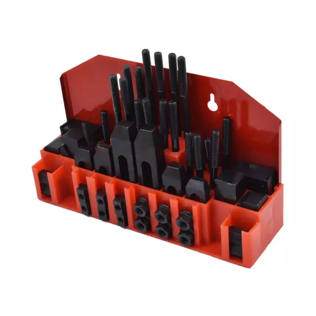 New 58 Pcs Pro-Series 7/16" T-Slot 3/8"-16 Stud Clamping Kit for Bridgeport M...