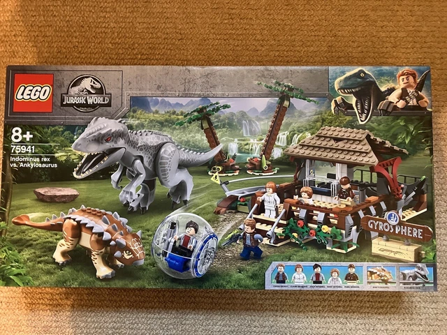 LEGO JURASSIC WORLD No 75941 Indominus Rex Vs Ankylosaurus Brand New ...