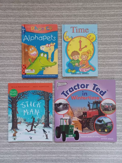 Childrens Mixed Book Bundle x4 books