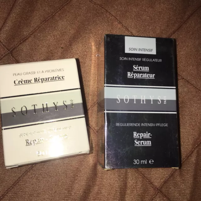 Sothys Repair Crème .50ml & .30 Ml Repair Serum