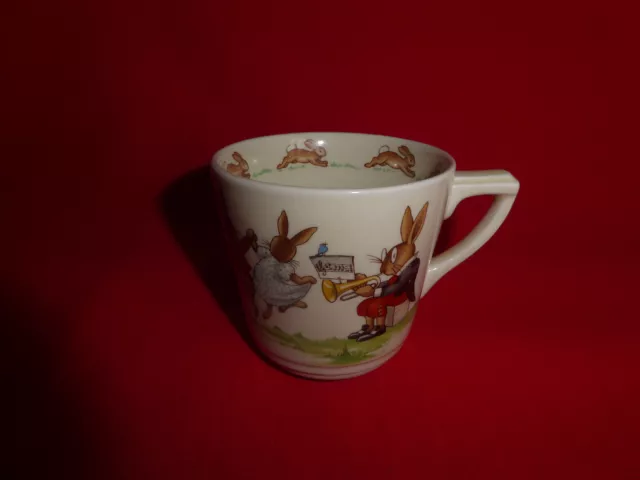 Vintage Royal Doulton  Bunnykins ~ Cup ~ Lambeth Walk Designed By Barbara Vernon