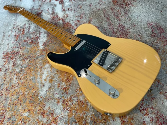 2020 Fender Squier Classic Vibe 50s Telecaster Left-Handed Butterscotch Blonde
