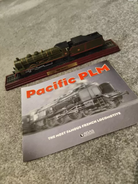 Atlas Editions 1/100 Scale - Plm Pacific Locomotive Loco Static Model