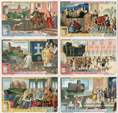1069 castelli fortificati Italiani  1913  ITA Liebig s 