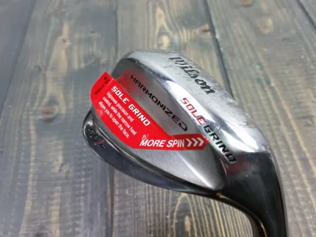 Wilson Harmonized Wedge 56°- 12 Flex Stock - Steel - Sole Grind