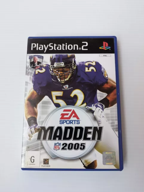 EA Sports: Madden NFL 2005 - Playstation 2 - COMPLETE - PAL