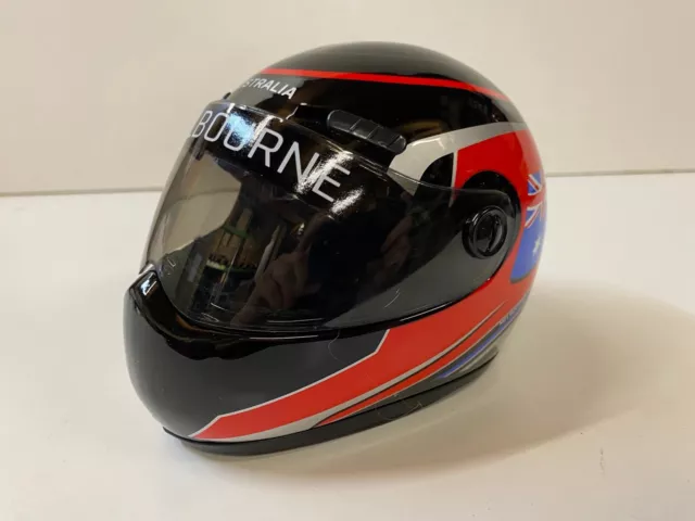 Minihelm Helm 1:2 Melbourne Australien F1 Formel1 Souvenir