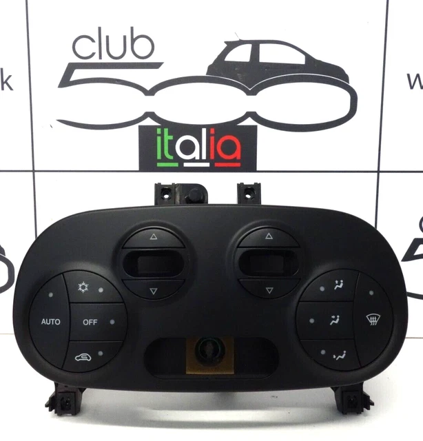 FIAT 500 CLIMATE Control Heater Control Panel in Black 735491194