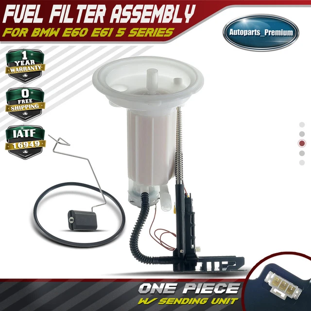 FUEL FILTER W/ Sending Unit for BMW E60 E61 20062011 525i 528i 530i